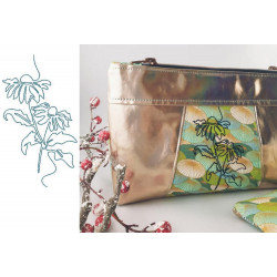 Stickdatei - Garden Flowers Lineart 2 Margarite